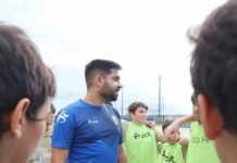 PEDRO CORREIA TREINOU INICIADOS